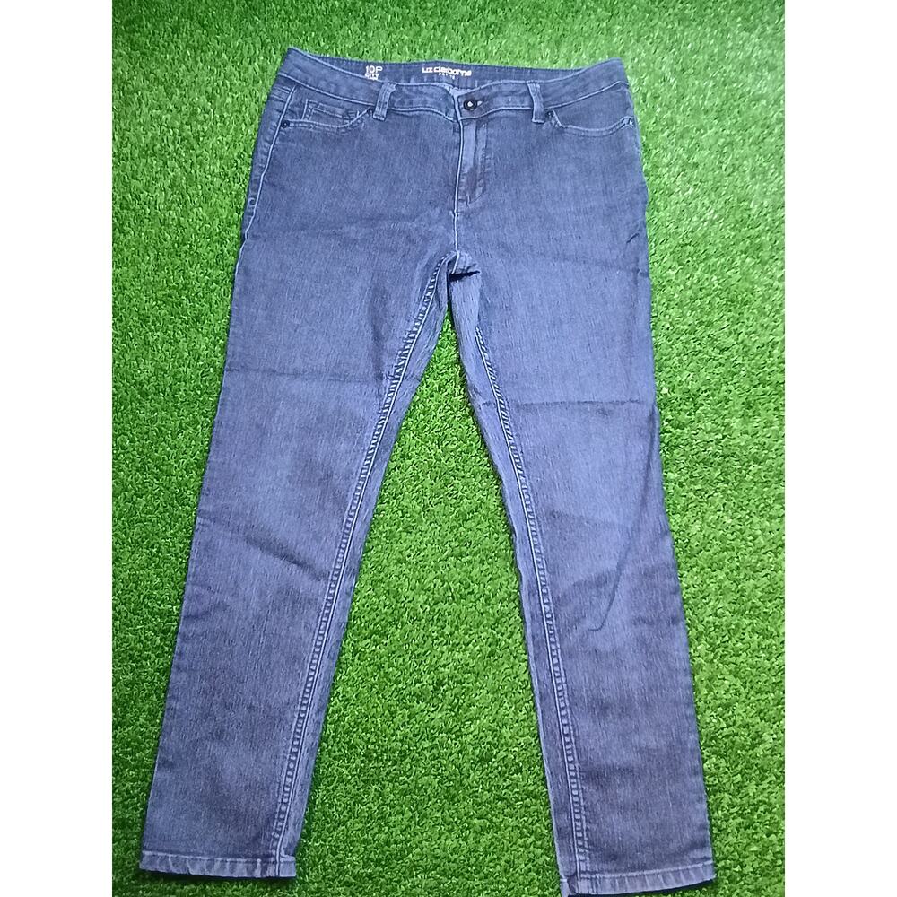 Liz Claiborne Skinny Jeans Dark Wash Size 10P
